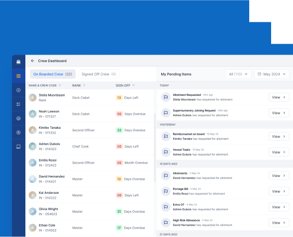 Vessel Management Apps