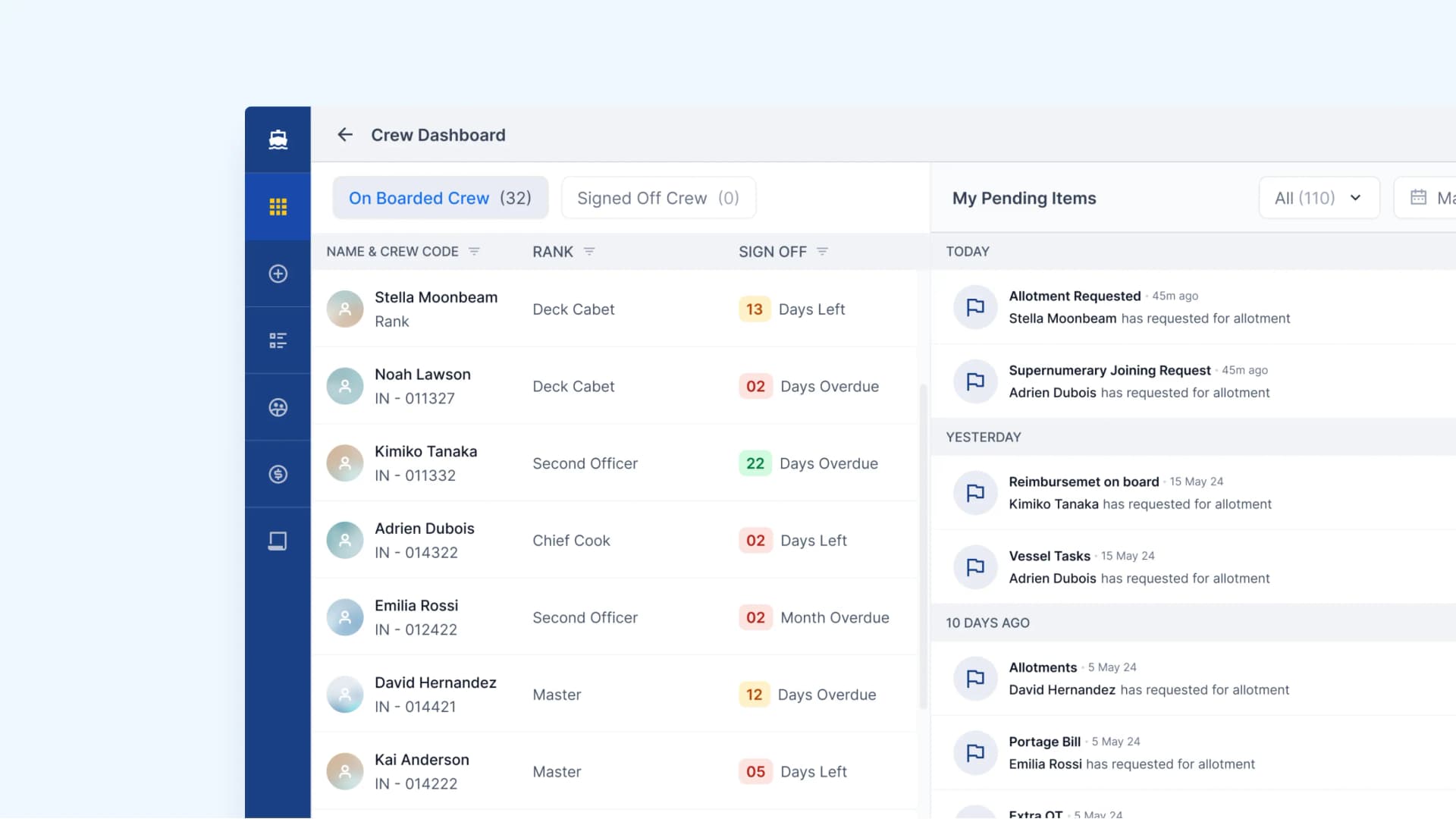 Synergy crew, vessel, and payroll product walkthrough