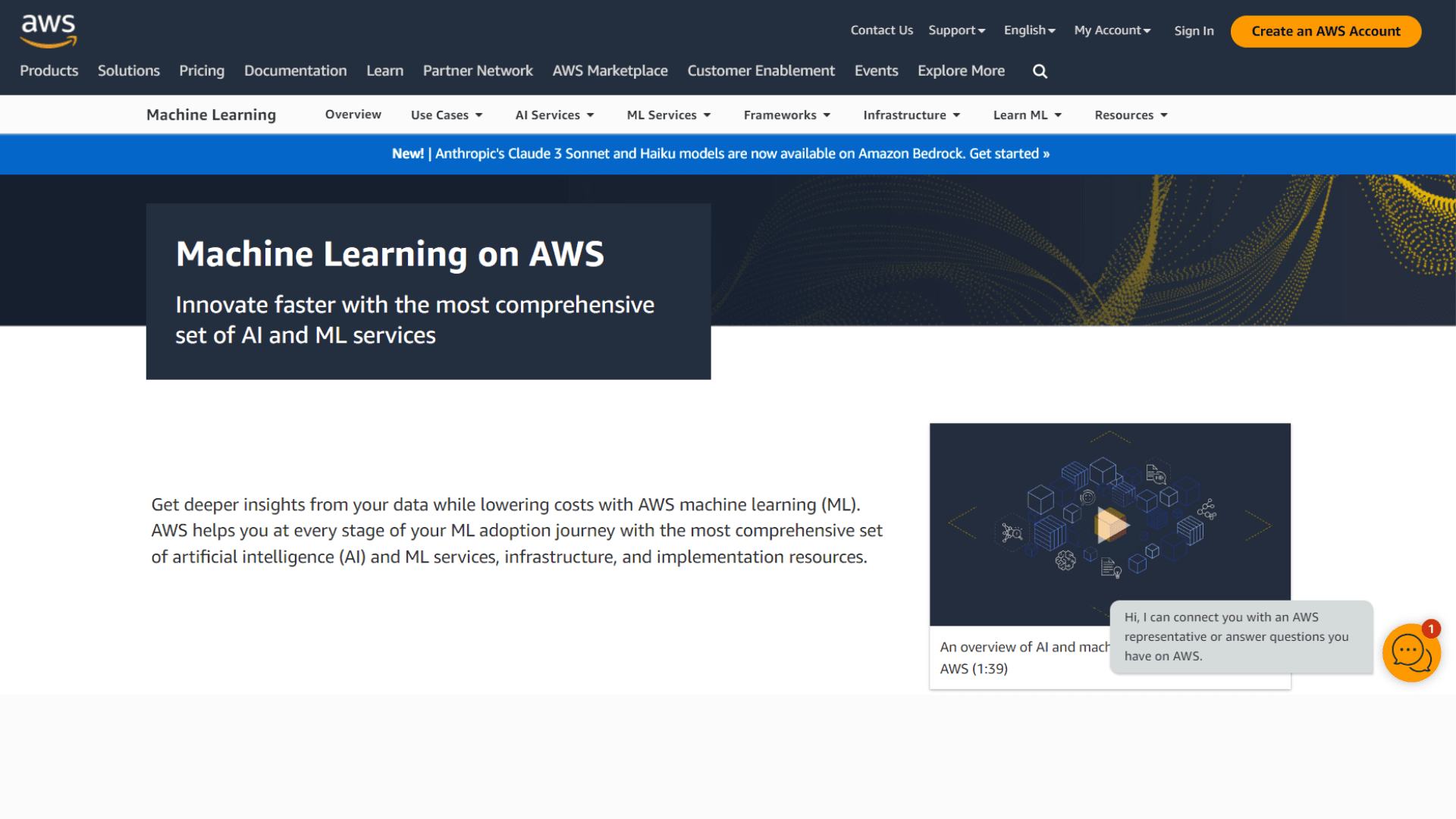 Machine Learning on AWS