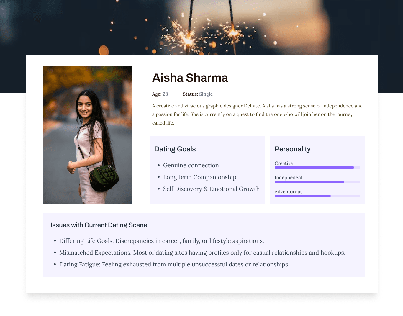 Pronto's User Profile